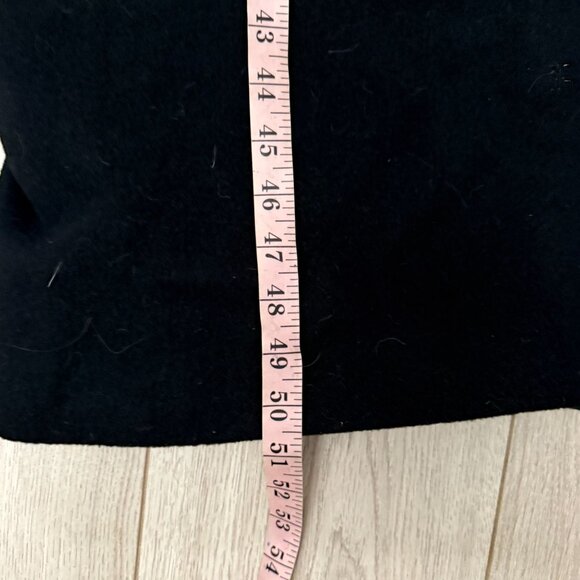 VTG Steve by Searle Long Sleeve Fur Trim Butto cashmere wool Hooded Long Coat Wo - Picture 11 of 13